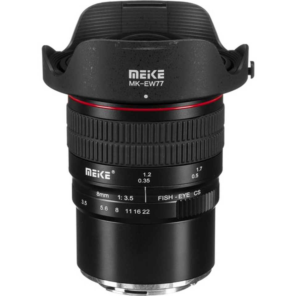 Meike MK-8mm f/3.5 Fisheye para Canon EF-M - Usado