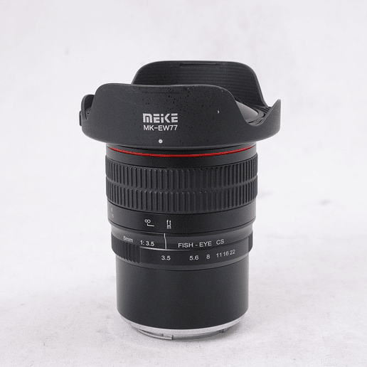Meike MK-8mm f/3.5 Fisheye para Canon EF-M - Usado 2