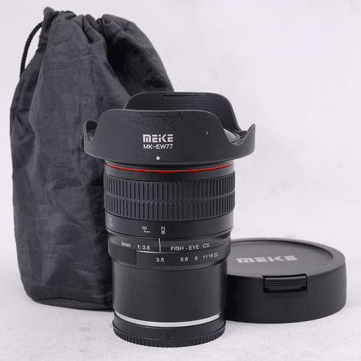 Meike MK-8mm f/3.5 Fisheye para Canon EF-M - Usado 6