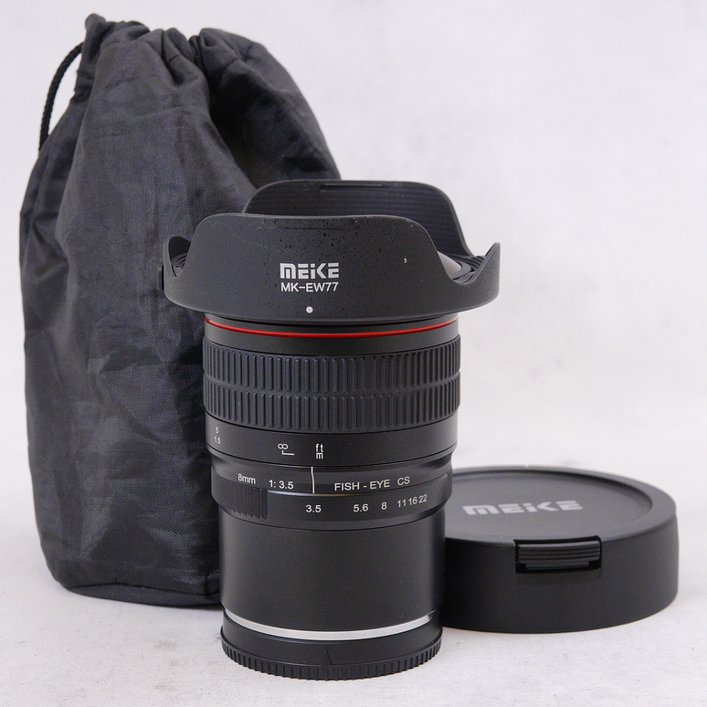 Meike MK-8mm f/3.5 Fisheye para Canon EF-M - Usado 6