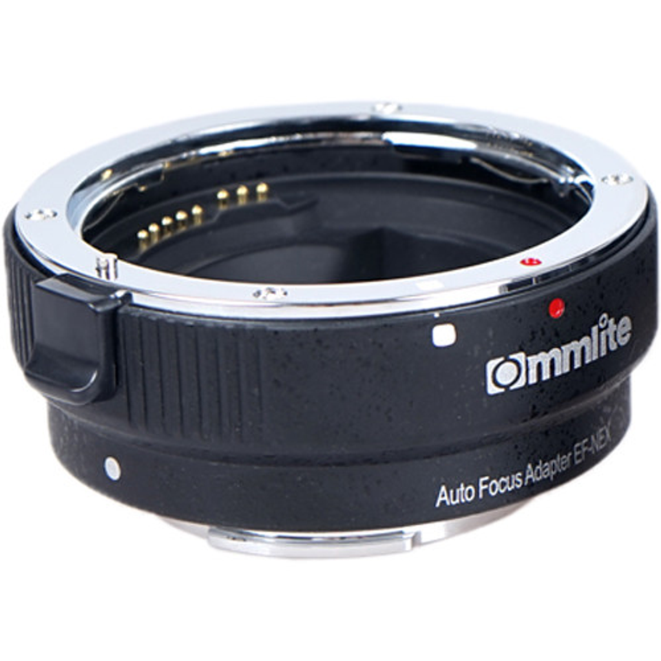 Adaptador Commlite para lente de montura Canon EF o EF-S a cámara de montura E Sony -Usado-
