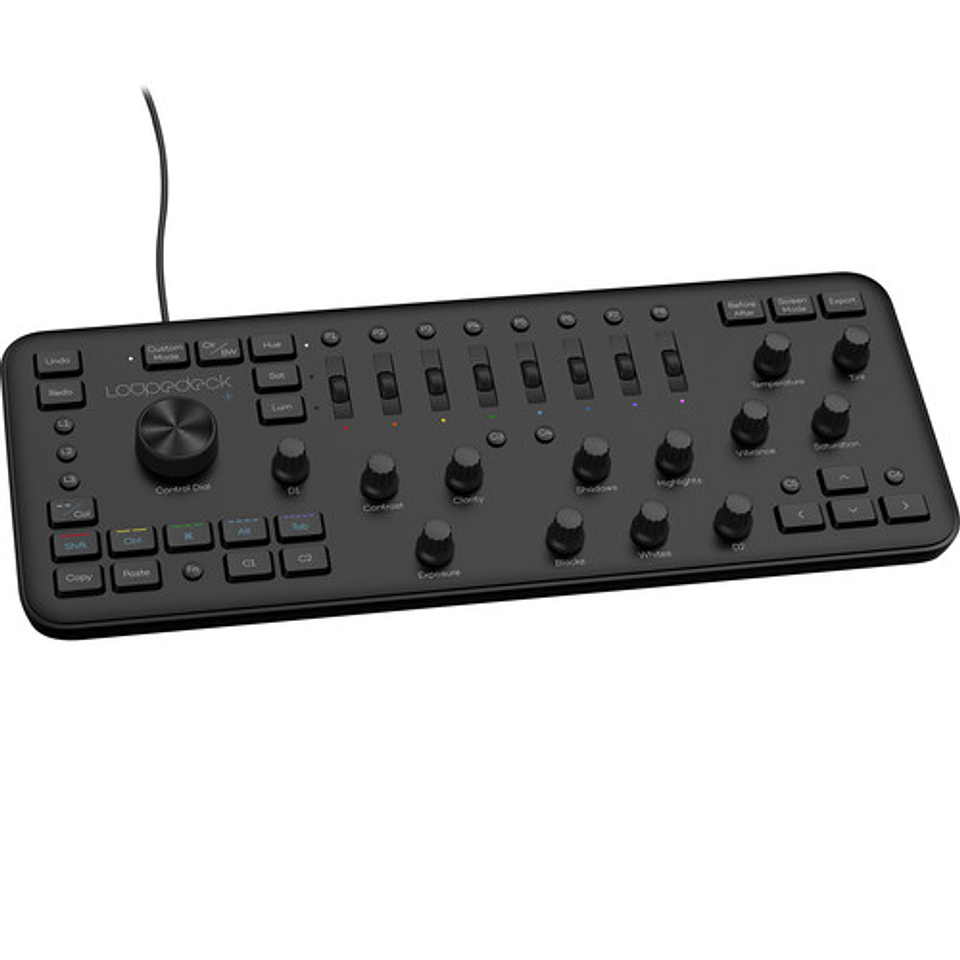 Loupedeck + Photo & Video Editing Console - Usado