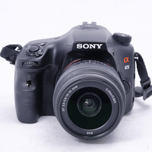 Sony A65 DSLR con lente 18-55mm - Usado 2