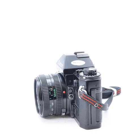 Canon A1 más lente 50mm F1.8 FD - Usado