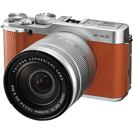 FUJIFILM X-A2 con lente 16-50mm y estuche de transporte - Usado 1