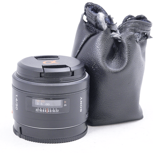 Sony 50mm f/1.4 montura A - Usado  2