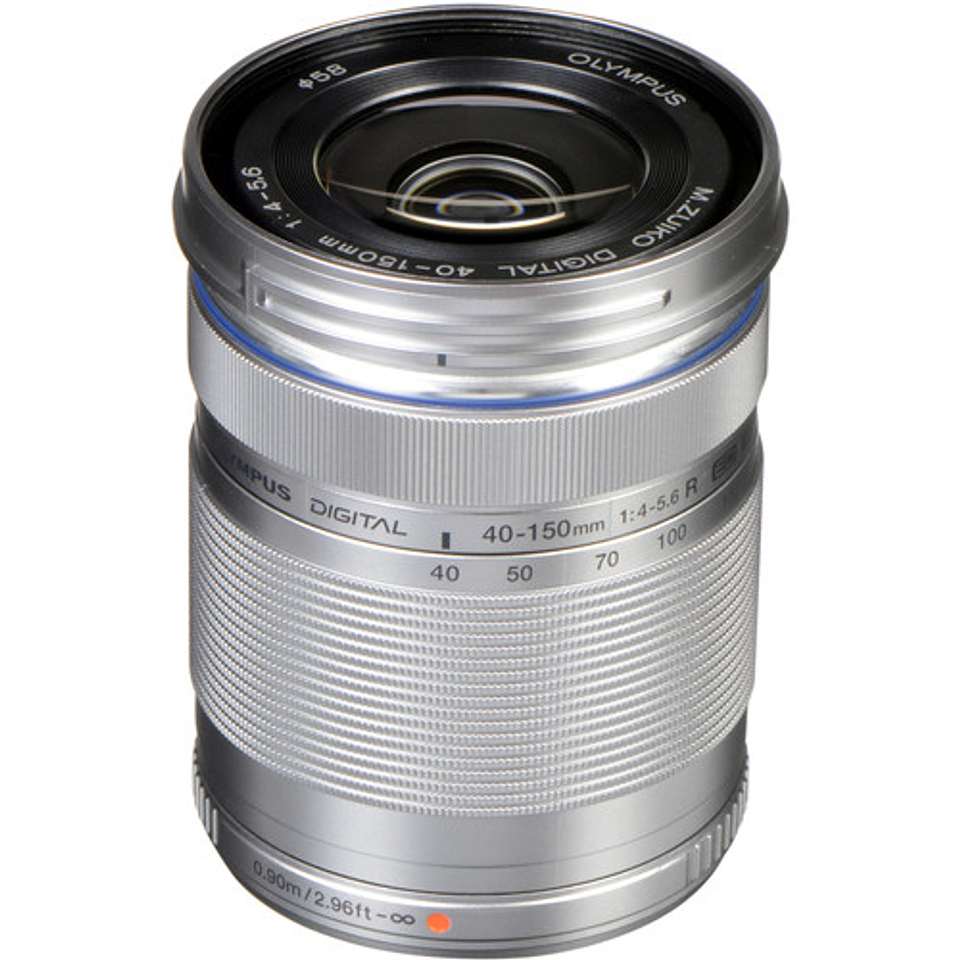 Olympus M.Zuiko Digital ED 40-150mm f/4-5.6 R (Silver) - Usado