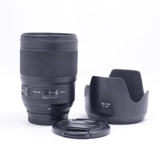 Tokina opera 50mm f1.4 FF para Nikon F - Usado 6