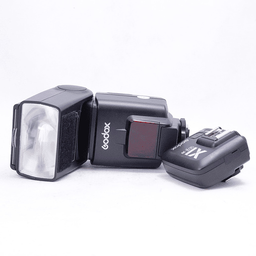 Godox TT685N Thinklite Flash Para Nikon TTL más receptor - Usado 8