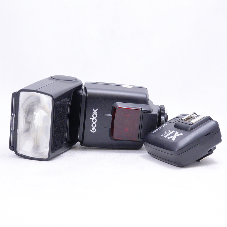 Godox TT685N Thinklite Flash Para Nikon TTL más receptor - Usado 8