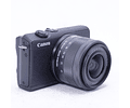 Canon EOS M200 Mirrorless con lente 15-45mm kit - Usado