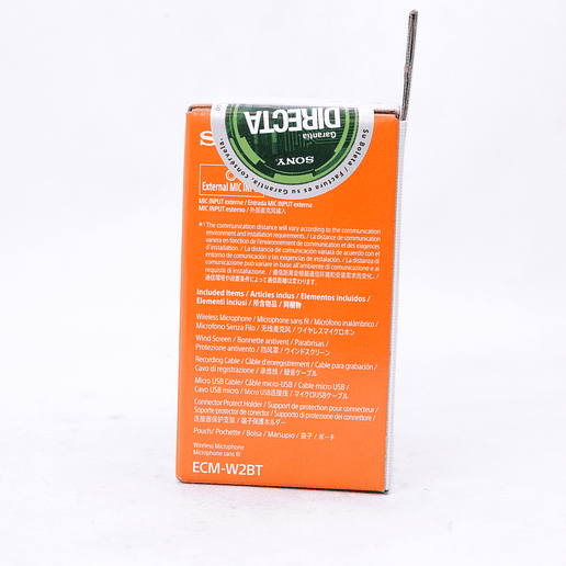 Micrófono inalámbrico Bluetooth de montaje en cámara Sony ECM-W2BT (Sellado) - Usado 3