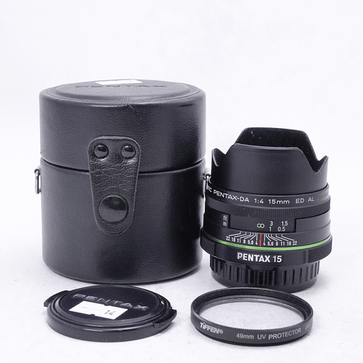 Pentax SMC-DA 15mm f/4 AL ED Limited - Usado 7