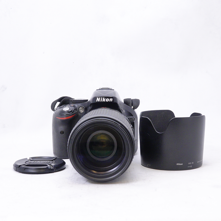 Nikon D5200 con lente 70-300mm f4.5-5.6 G VR - Usado 11