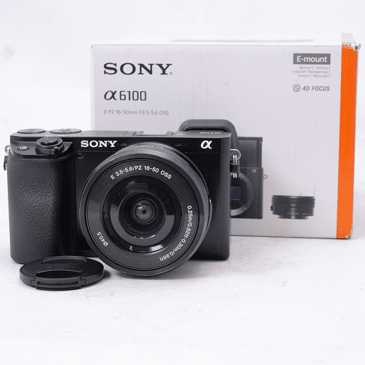 Sony a6100 Mirrorless con lente 16-50mm - Usado 9