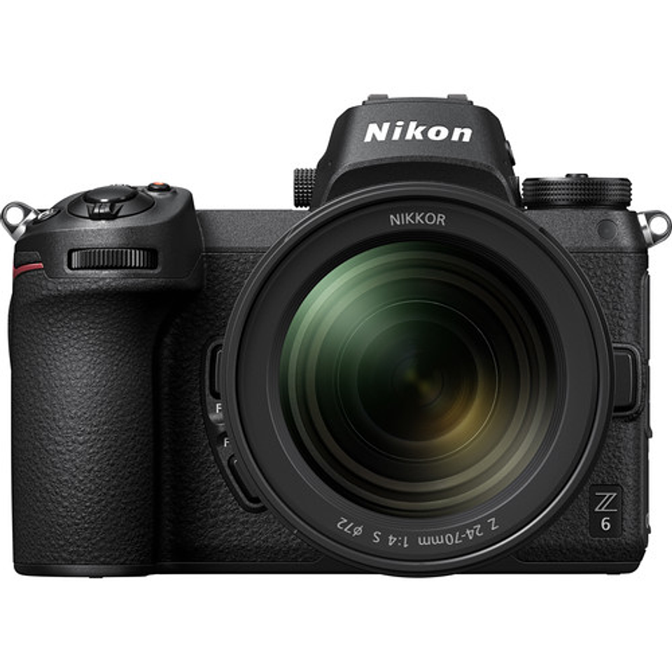 Nikon Z6 con lente Nikkor S 24-70mm f4 y accesorios - Usado