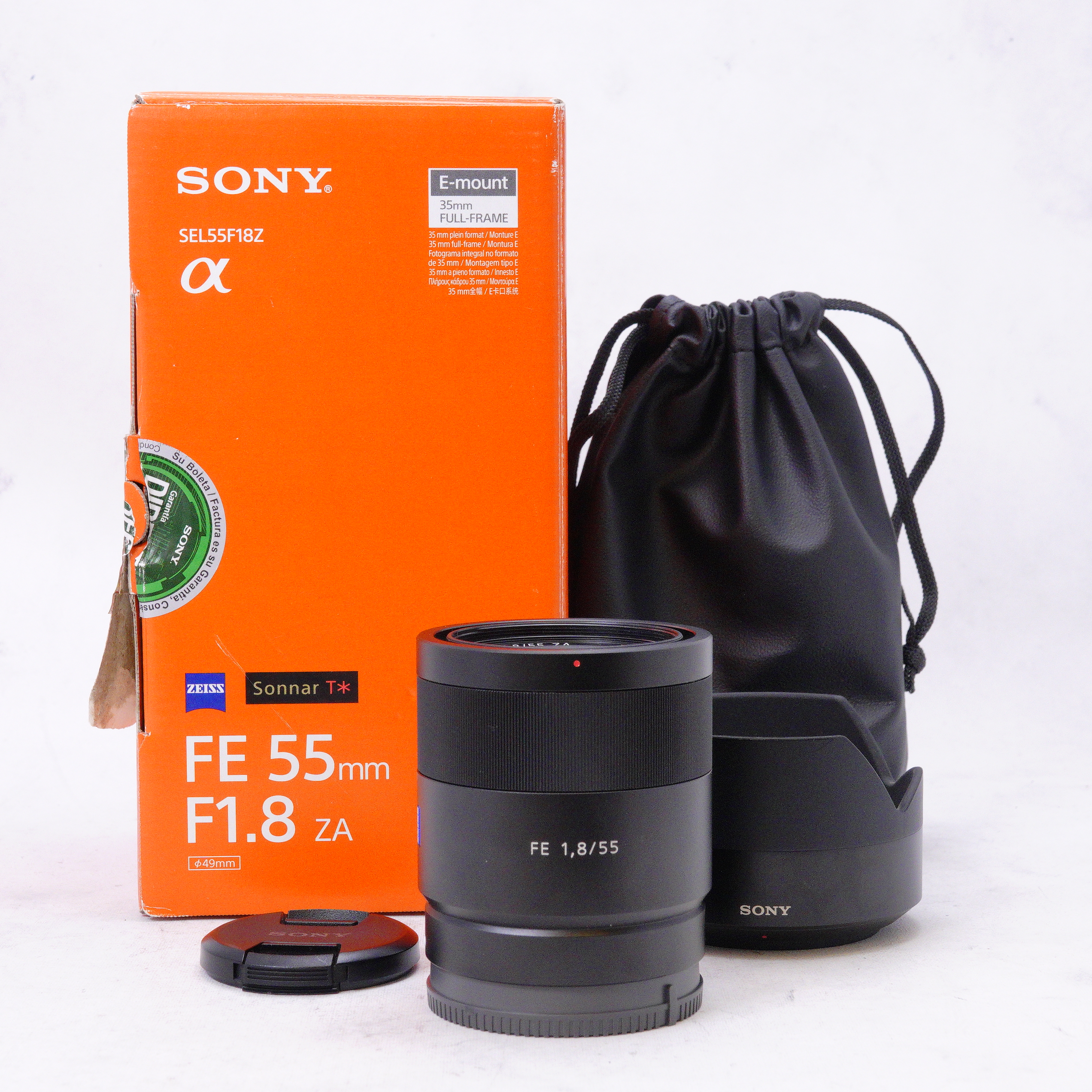 Sony Zeiss Sonnar T* FE 55mm f1.8 ZA - Usado