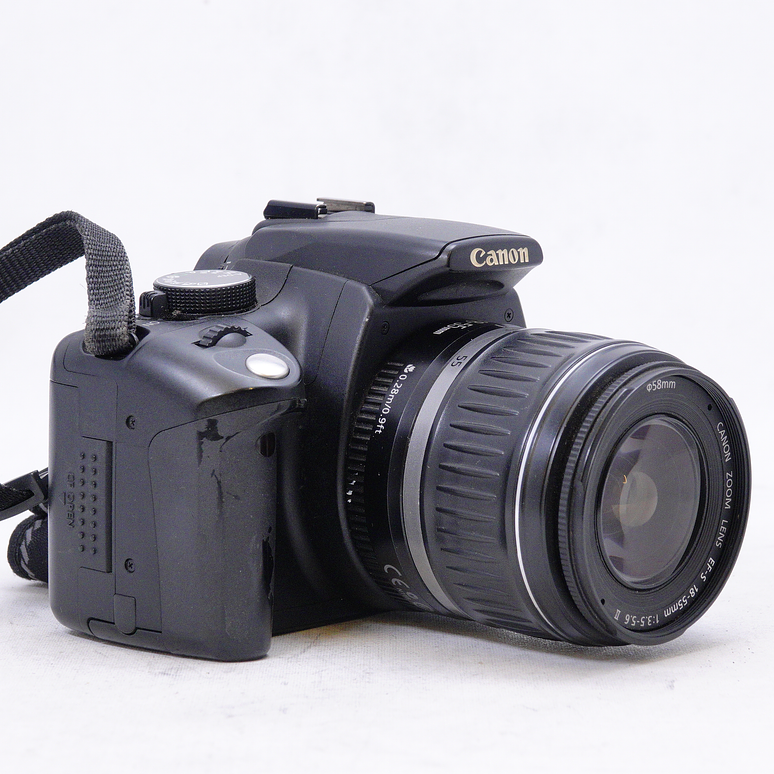 Canon Rebel XT con lente EF-S 18-55mm f3.5-5.6 II - Usado 3