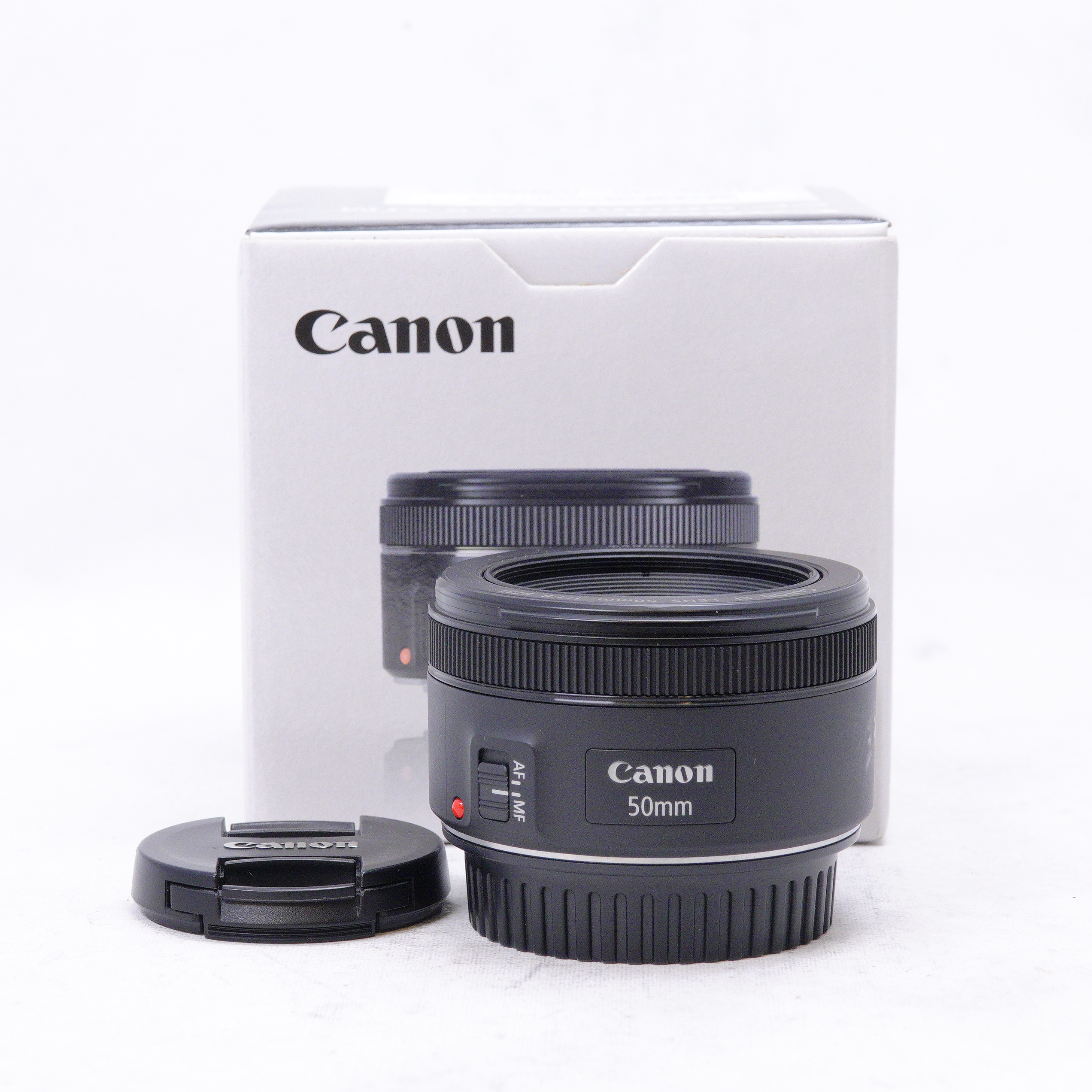 Lente Canon EF 50mm f1.8 STM con caja - Usado