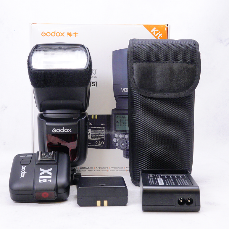 Kit Flash Godox VING V860IIS con trigger X1T (Sony) - Usado 2