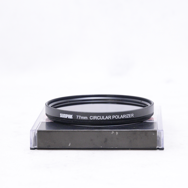 Filtro Polarizador circular Sunpak M77 (77mm) - Usado 1