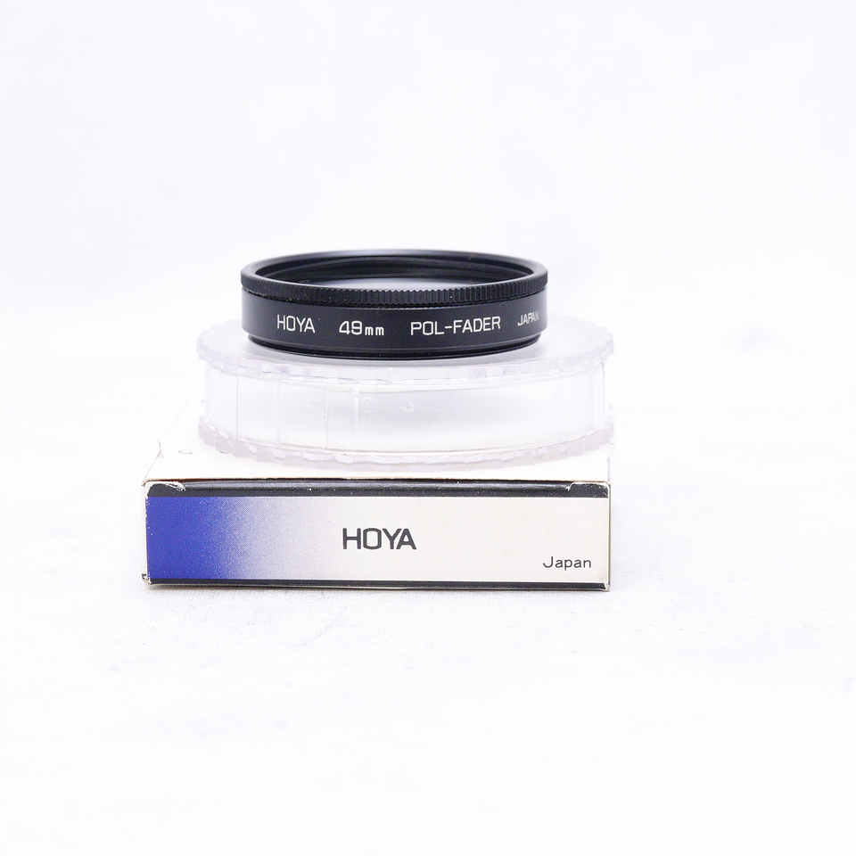 Filtro Polarizador circular y fader Hoya 49mm - Usado