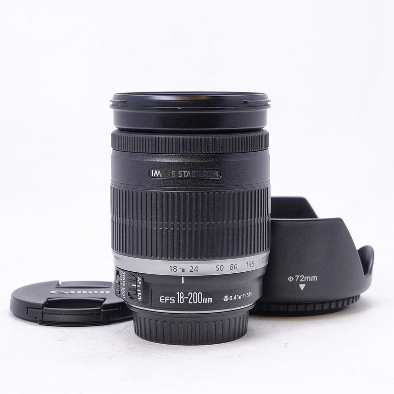 Canon 7D Mark II con lentes Canon 50mm, 18-200mm trípode, mochilas y accesorios - Usado 9