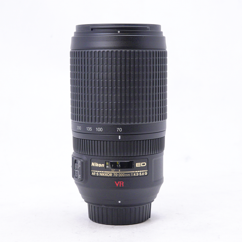 Lente Nikon AFS NIKKOR 70-300mm f4.5 5.6 G ED VR - Usado 2