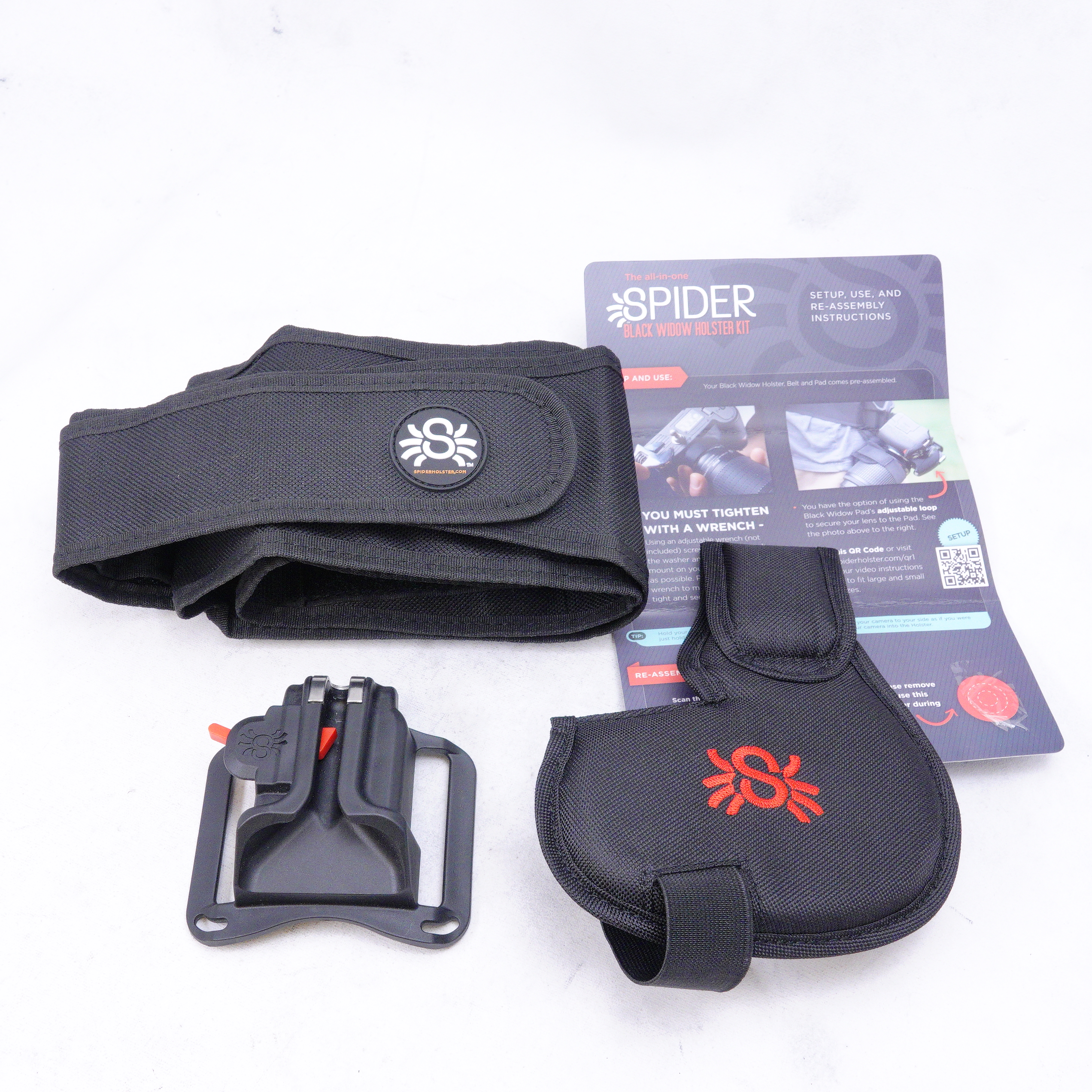 Spider Black widow Holster KIT - Usado