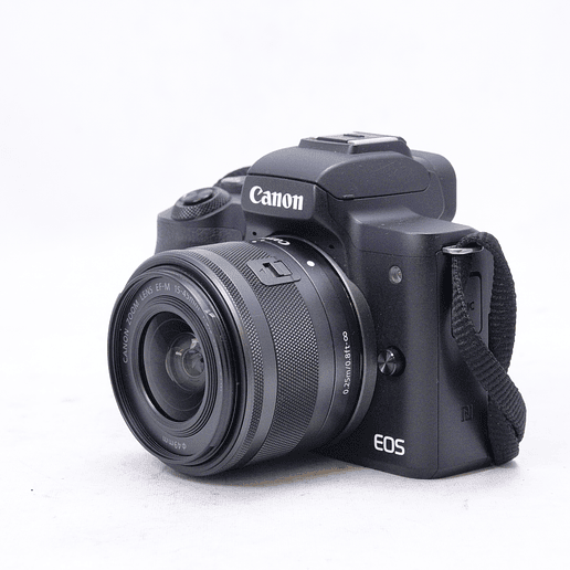 Canon EOS M50 con lente kit 15-45mm IS STM - Usado 9