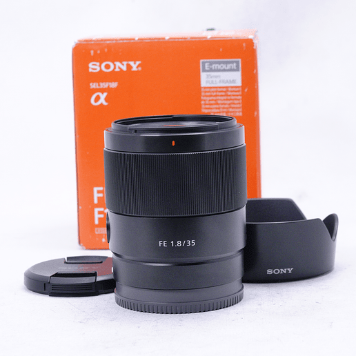 Lente Sony FE 35mm f1.8 - Usado 5