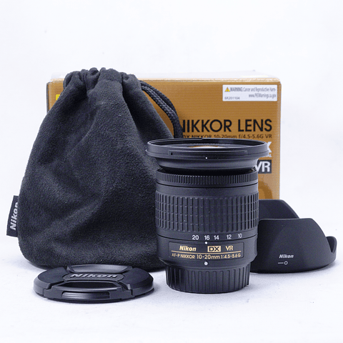 Nikon AF-P DX NIKKOR 10-20mm f/4.5-5.6G VR - Usado