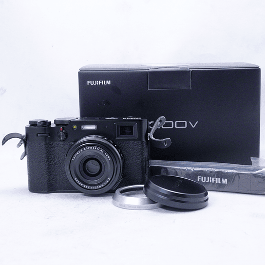 Cámara Fujifilm X100V Negra - Usada-  7