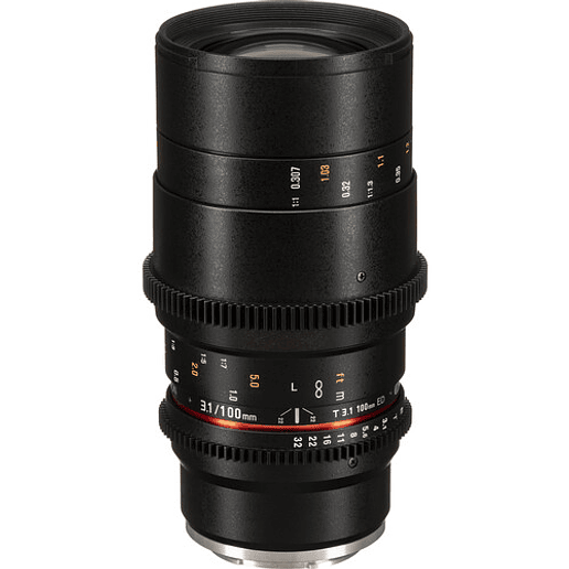 Rokinon 100mm T3.1 Macro Cine DS para Sony E-Mount - Usado 1