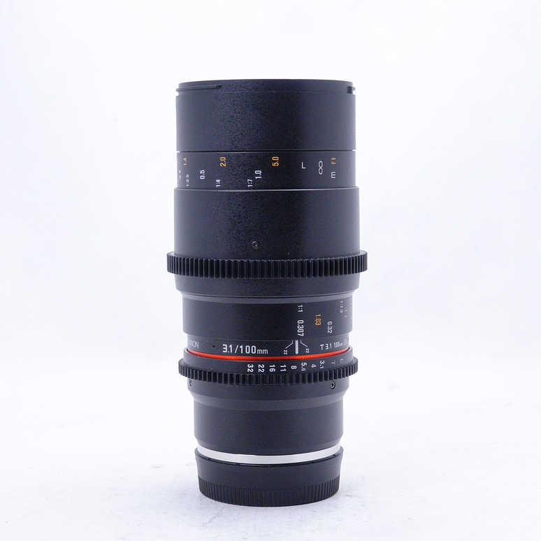 Rokinon 100mm T3.1 Macro Cine DS para Sony E-Mount - Usado 2