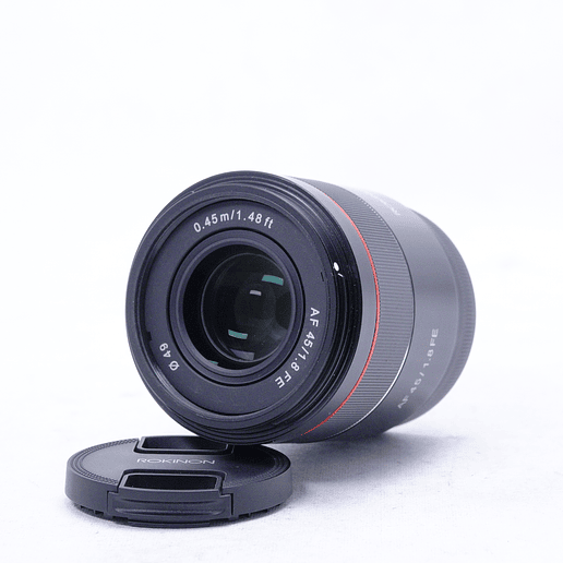 Rokinon AF 45mm f/1.8 FE para Sony E - Usado 3