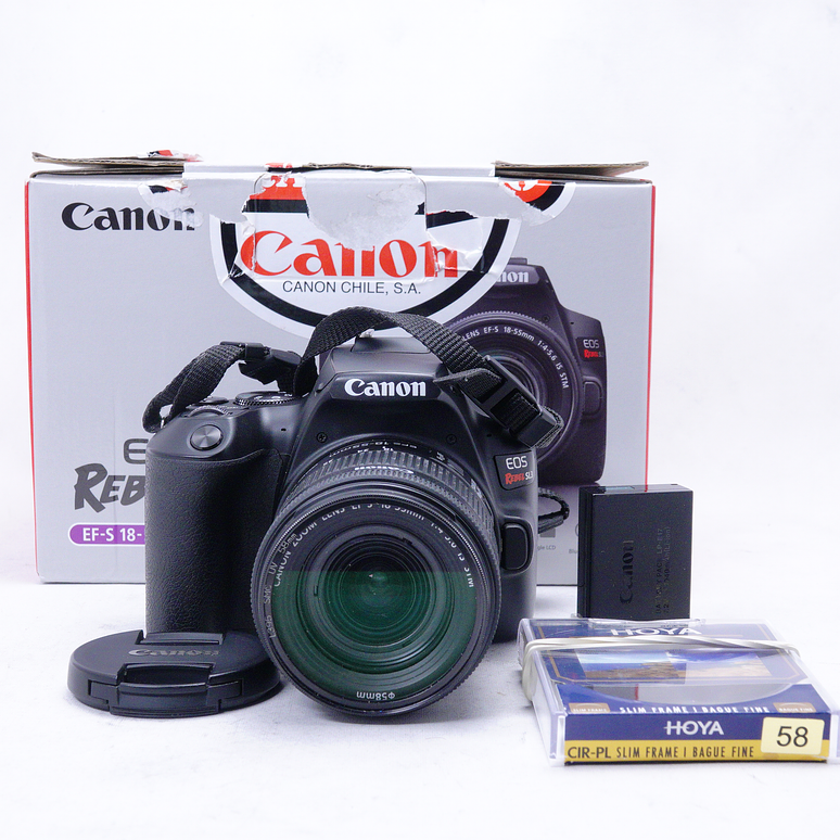 Canon EOS Rebel SL3 DSLR con 18-55mm - Usado 9