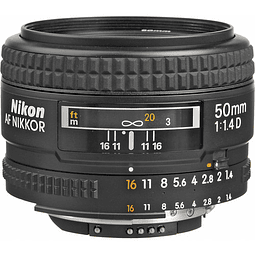 Nikon AF NIKKOR 50mm f/1.4D - Usado