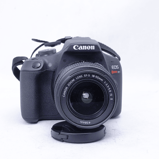  Canon EOS Rebel T7 con lente de 18-55 mm - Usado 2