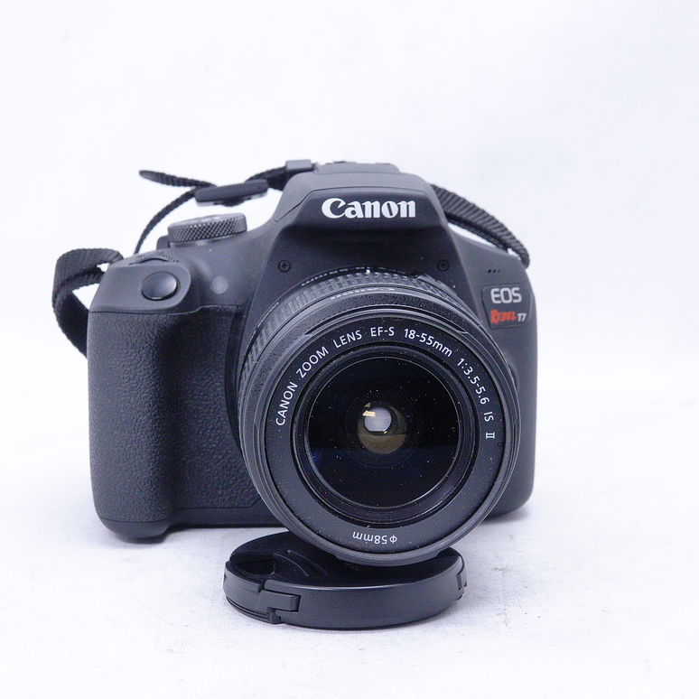  Canon EOS Rebel T7 con lente de 18-55 mm - Usado 2