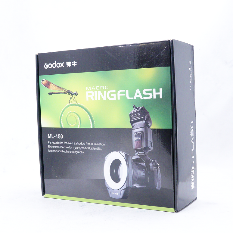 Flash de anillo macro Godox ML150 - Usado 4