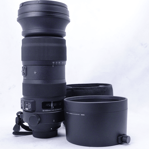 Sigma 60-600mm f/4.5-6.3 DG OS HSM Sports - Usado 7