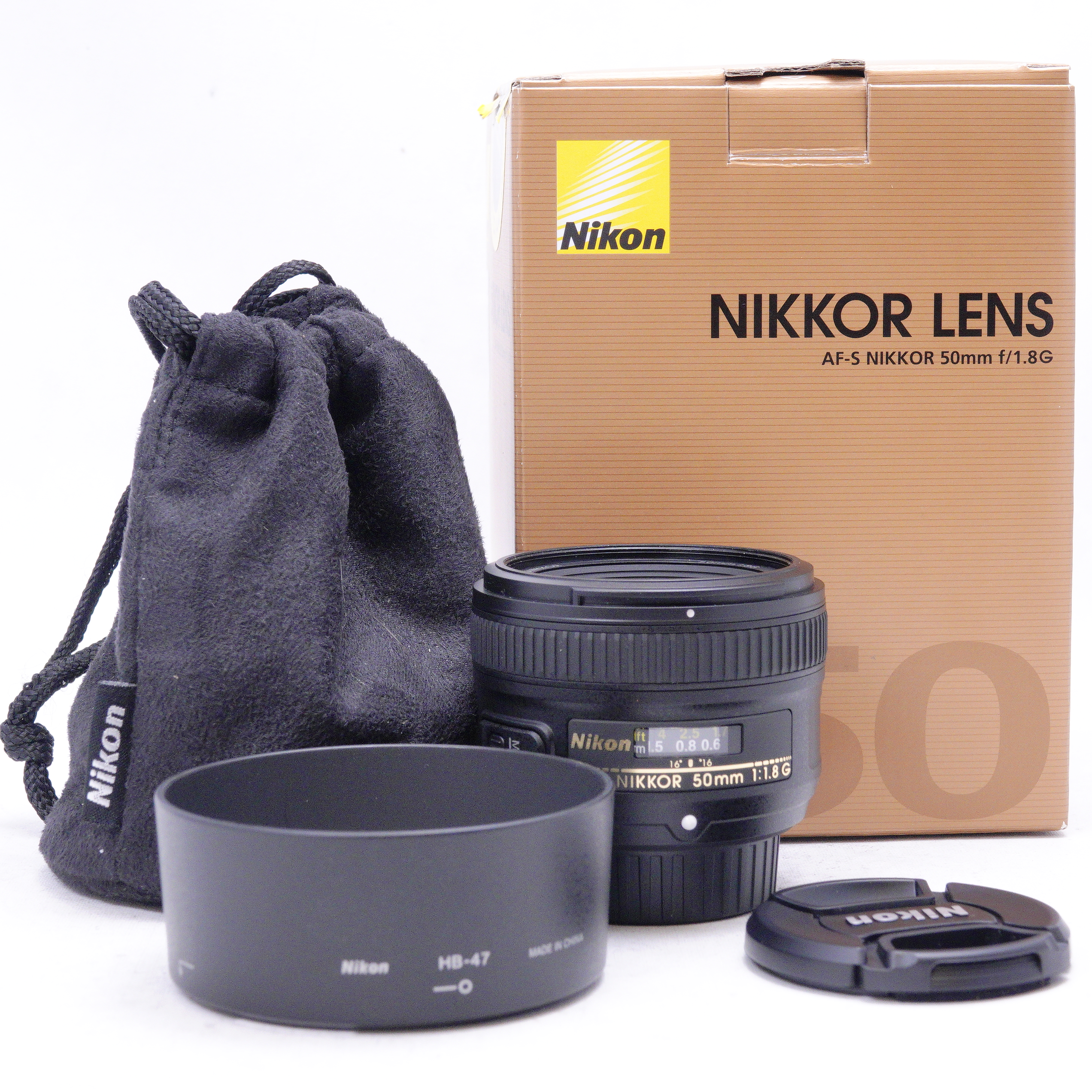 Nikon AF-S NIKKOR 50mm f1.8 G en caja - Usado