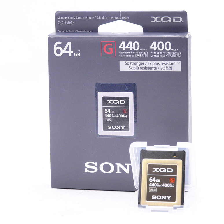 Sony 64GB G Series XQD Memory Card - Usado 2