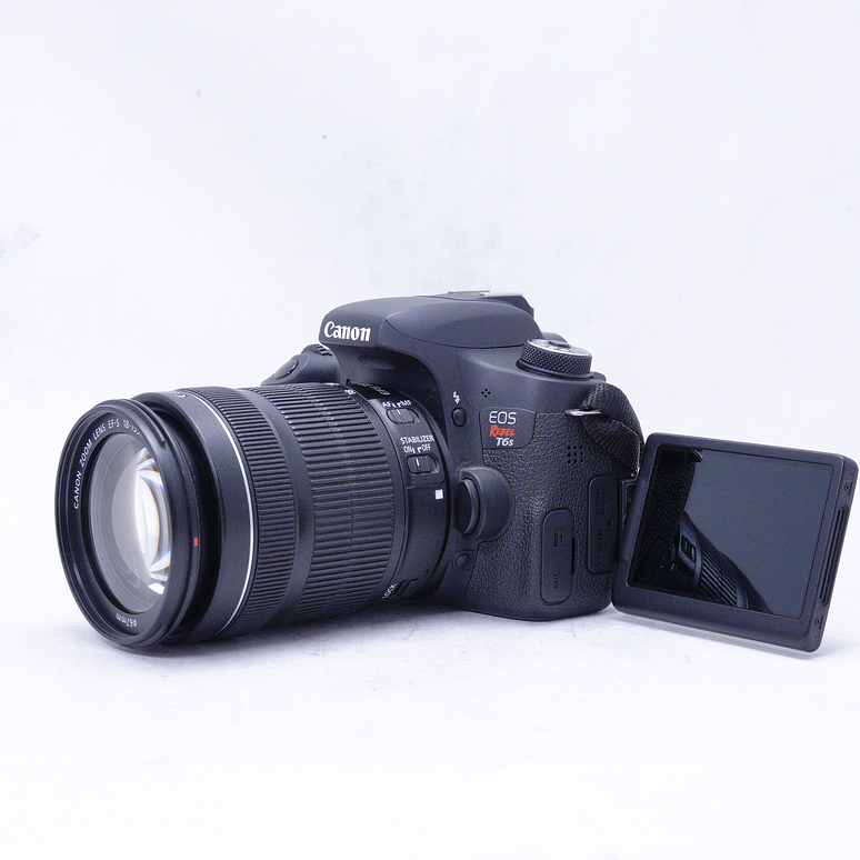 Canon EOS Rebel T6s DSLR con 18-135mm - Usado 8