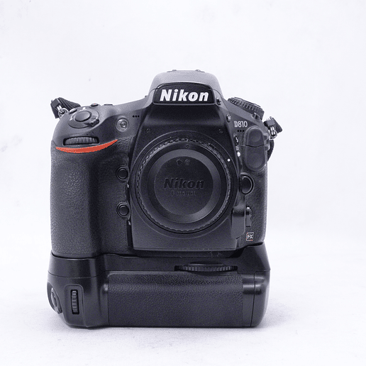 Nikon D810 DSLR (cuerpo) con grip Meike - Usado 2