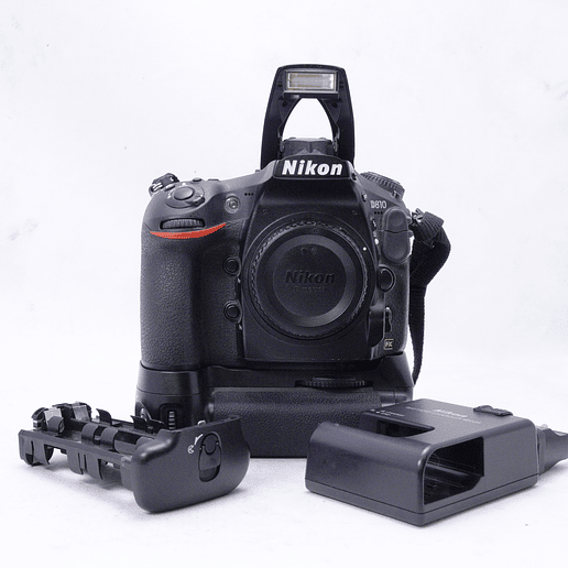 Nikon D810 DSLR (cuerpo) con grip Meike - Usado 6