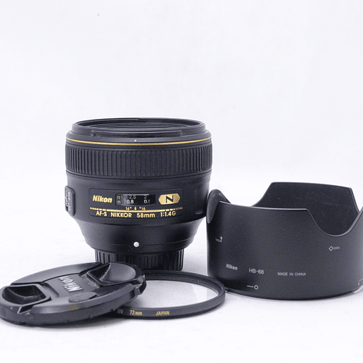 Nikon AF-S NIKKOR 58mm f/1.4G - Usado 7