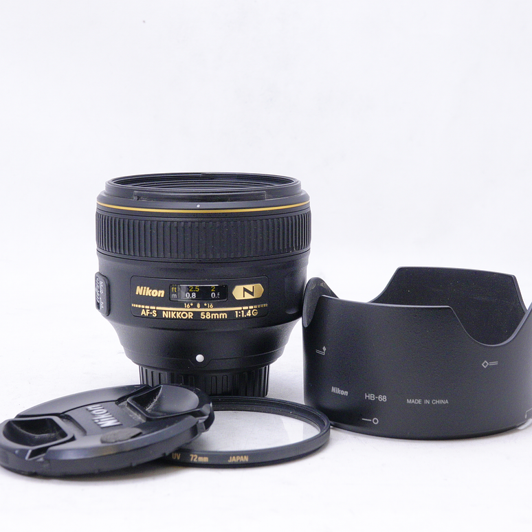 Nikon AF-S NIKKOR 58mm f/1.4G - Usado 7