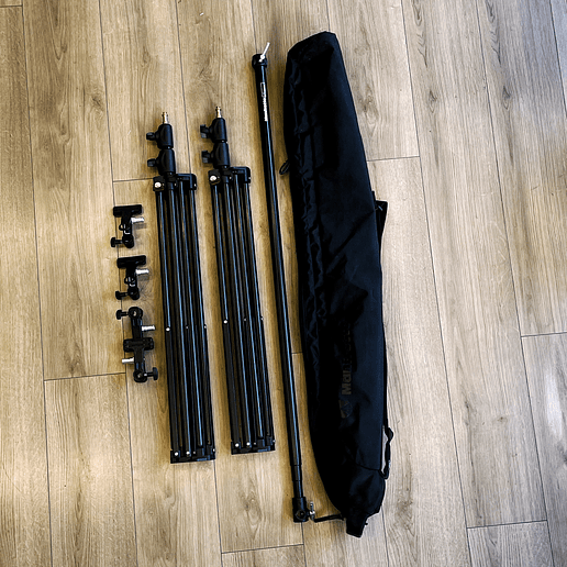 Soporte Portafondo con 2 unidades de Manfrotto 1052BAC - Usado 2